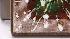 European 1970s Brown Enamel & Aluminum Door Pull -OGT Sale Store 23bel10977 04