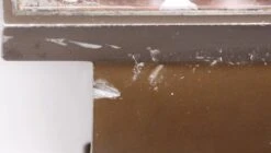 European 1970s Brown Enamel & Aluminum Door Pull -OGT Sale Store 23bel10977 09