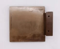 European 1970s Brown Enamel & Aluminum Door Pull -OGT Sale Store 23bel10977 11