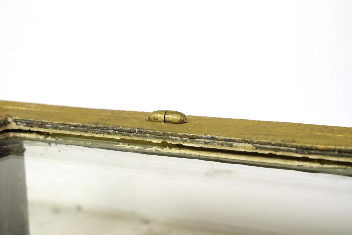 Vintage European Wrought Iron Art Deco Table Top Vitrine 9 Vintage European Wrought Iron Art Deco Table Top Vitrine - Image 7