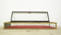 Vintage European Wrought Iron Art Deco Table Top Vitrine 25 Vintage European Wrought Iron Art Deco Table Top Vitrine -OGT Sale Store 24bel10975 08