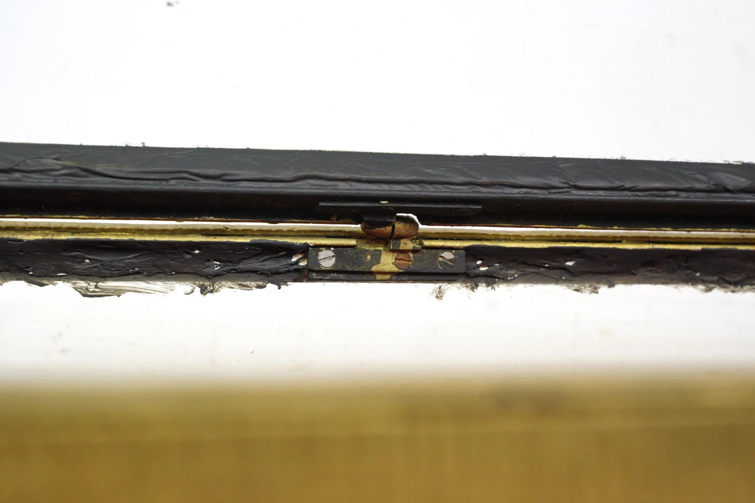 Vintage European Wrought Iron Art Deco Table Top Vitrine 12 Vintage European Wrought Iron Art Deco Table Top Vitrine - Image 10