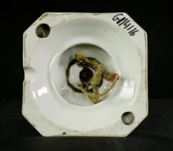 Vintage European White Alabaster Globe Ceramic Flush Mount Light -OGT Sale Store 24bel11021 10