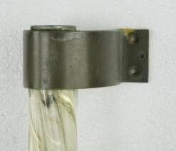 Vintage European Pair Of Glass & Brass Government Door Pulls -OGT Sale Store 24bel11032 10