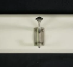 Vintage European 4 Aluminum Hook Spiked Pine Wall Rack 17 Vintage European 4 Aluminum Hook Spiked Pine Wall Rack -OGT Sale Store 24bel11088 04