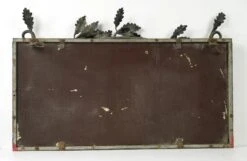 Vintage European French Art Deco Wrought Iron Wall Mirror 24 Vintage European French Art Deco Wrought Iron Wall Mirror -OGT Sale Store 24bel11093 10