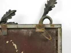 Vintage European French Art Deco Wrought Iron Wall Mirror 25 Vintage European French Art Deco Wrought Iron Wall Mirror -OGT Sale Store 24bel11093 11