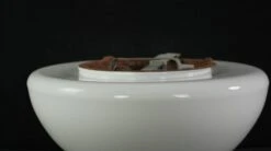 Vintage European White Round 10 In. Glass Flush Mount Light -OGT Sale Store 24bel11111 05