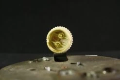 Vintage European White Round 10 In. Glass Flush Mount Light -OGT Sale Store 24bel11111 11