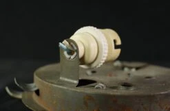 Vintage European White Round 10 In. Glass Flush Mount Light -OGT Sale Store 24bel11111 13