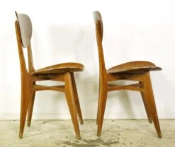 Set Of Vintage European 1950s Mid Century Wooden Dining Chairs 29 Set Of Vintage European 1950s Mid Century Wooden Dining Chairs -OGT Sale Store 24bel11198 13