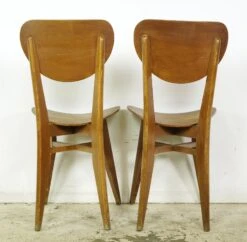 Set Of Vintage European 1950s Mid Century Wooden Dining Chairs 30 Set Of Vintage European 1950s Mid Century Wooden Dining Chairs -OGT Sale Store 24bel11198 14
