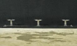 Vintage European 21.75 In. Chromed Steel Coat Wall Rack 16 Vintage European 21.75 In. Chromed Steel Coat Wall Rack -OGT Sale Store 24bel11201 07