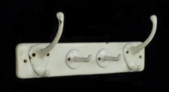 Vintage European 4 Hook White Cast Iron Coat Wall Rack 13 Vintage European 4 Hook White Cast Iron Coat Wall Rack -OGT Sale Store 24bel11313 05