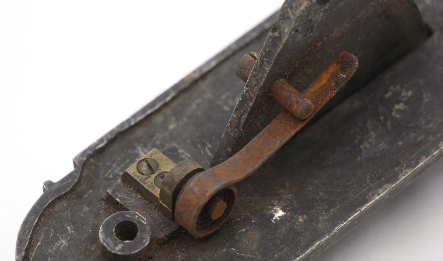 Vintage European 8.75 In. Black Bronze Lion Head Door Bell Lever 13 Vintage European 8.75 In. Black Bronze Lion Head Door Bell Lever - Image 11