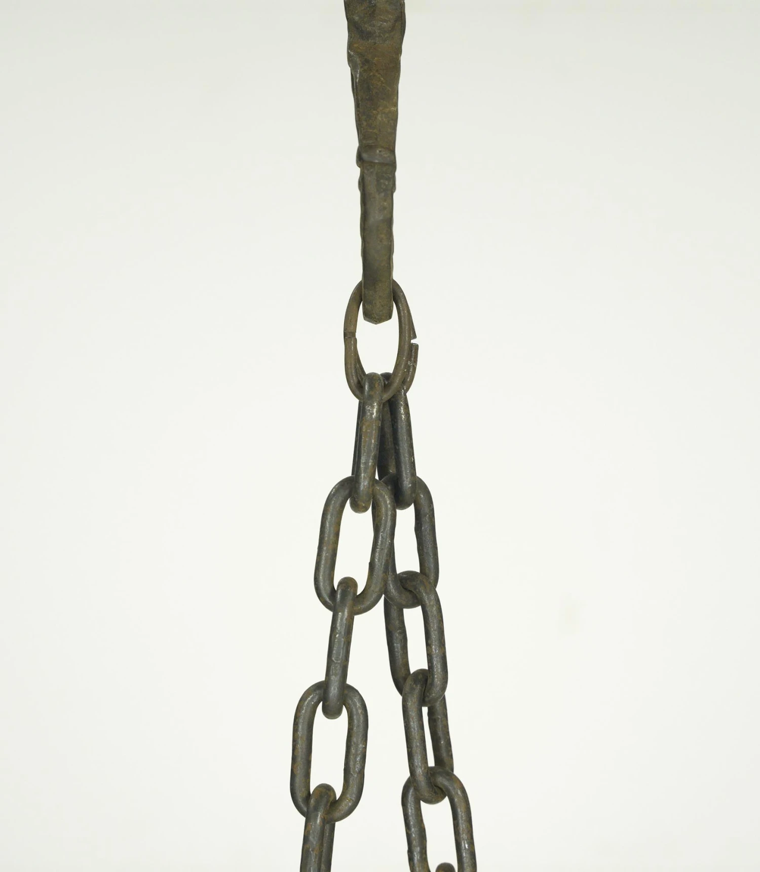 European French 8 Arm Wrought Iron Chandelier 7 European French 8 Arm Wrought Iron Chandelier - Image 5