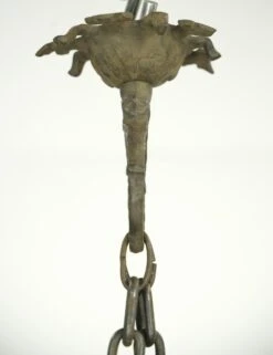 European French 8 Arm Wrought Iron Chandelier 18 European French 8 Arm Wrought Iron Chandelier -OGT Sale Store 24bel6253 06