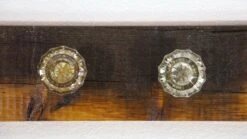 Handmade Fluted Glass Doorknob Hook Rack Board 12 Handmade Fluted Glass Doorknob Hook Rack Board -OGT Sale Store altered antiques for sale q278568