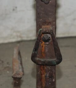 Single Hammered Andiron 11 Single Hammered Andiron -OGT Sale Store andirons for sale ua237797