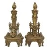 Pair Of Decorative Andirons 2 Pair Of Decorative Andirons -OGT Sale Store andirons pair of decorative andirons m223881