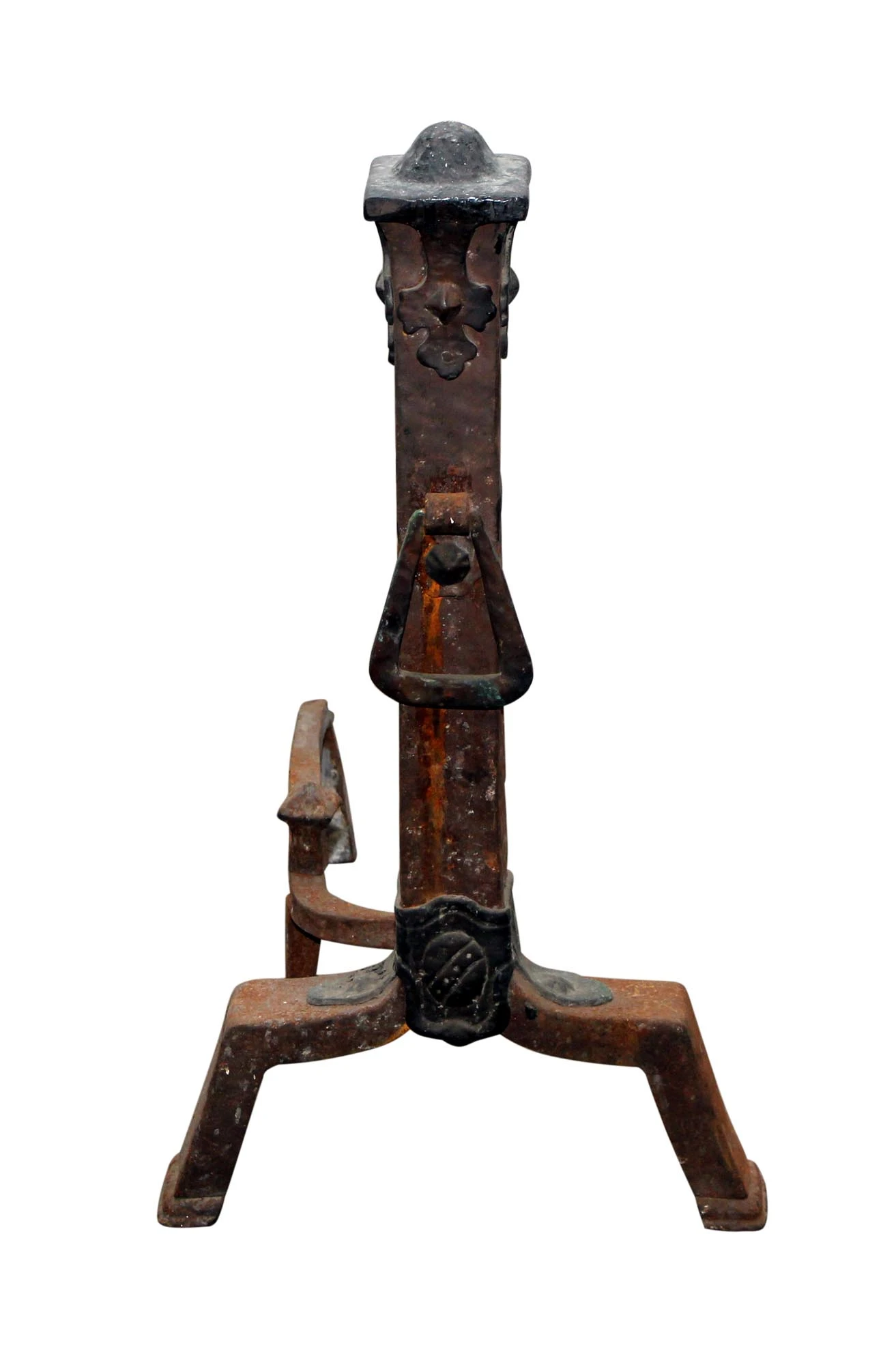 Single Hammered Andiron 3 Single Hammered Andiron