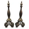 Turn Of The Century French Fireplace Bronze Andirons 1 Turn Of The Century French Fireplace Bronze Andirons -OGT Sale Store andirons turn of the century french fireplace bronze andirons l208175