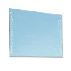 1950s Etched Frameless Wall Mirror 30 X 42