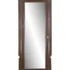 8 Ft. Wood Framed Brown Painted Dressing Mirror -OGT Sale Store antique mirrors 8 ft wood framed brown painted dressing mirror q276933
