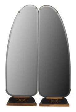 Art Deco Mirrored Panels For Vanity