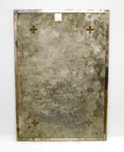 Nickel Framed Bathroom Mirror -OGT Sale Store antique mirrors for sale l206489