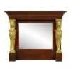 French Empire Wooden Mirror Front Gold Lion Storage Bar With Black Marble Top 1 French Empire Wooden Mirror Front Gold Lion Storage Bar With Black Marble Top -OGT Sale Store antique mirrors french empire wooden mirror front gold lion storage bar with black marble top q284821