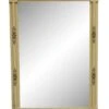 French Light Yellow Framed Mirror 2 French Light Yellow Framed Mirror -OGT Sale Store antique mirrors french light yellow framed mirror m226084