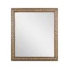 Vintage Plaster Floral Frame Wall Mirror