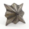 1.5 In. Cast Iron Star Appliques Furniture Tack