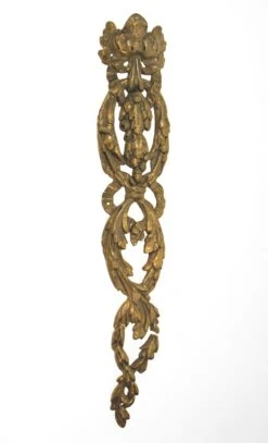 Antique 12 In. French Bronze Applique