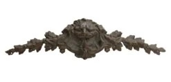 Antique Figural Bronze Applique