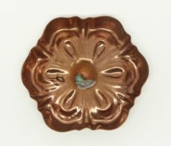 Copper Plated Aluminum Flower Applique 7 Copper Plated Aluminum Flower Applique -OGT Sale Store applique for sale n248172