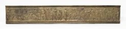 Greek Or Roman Decorative Brass Mural
