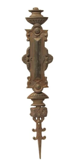 Large Bronze Antique Applique