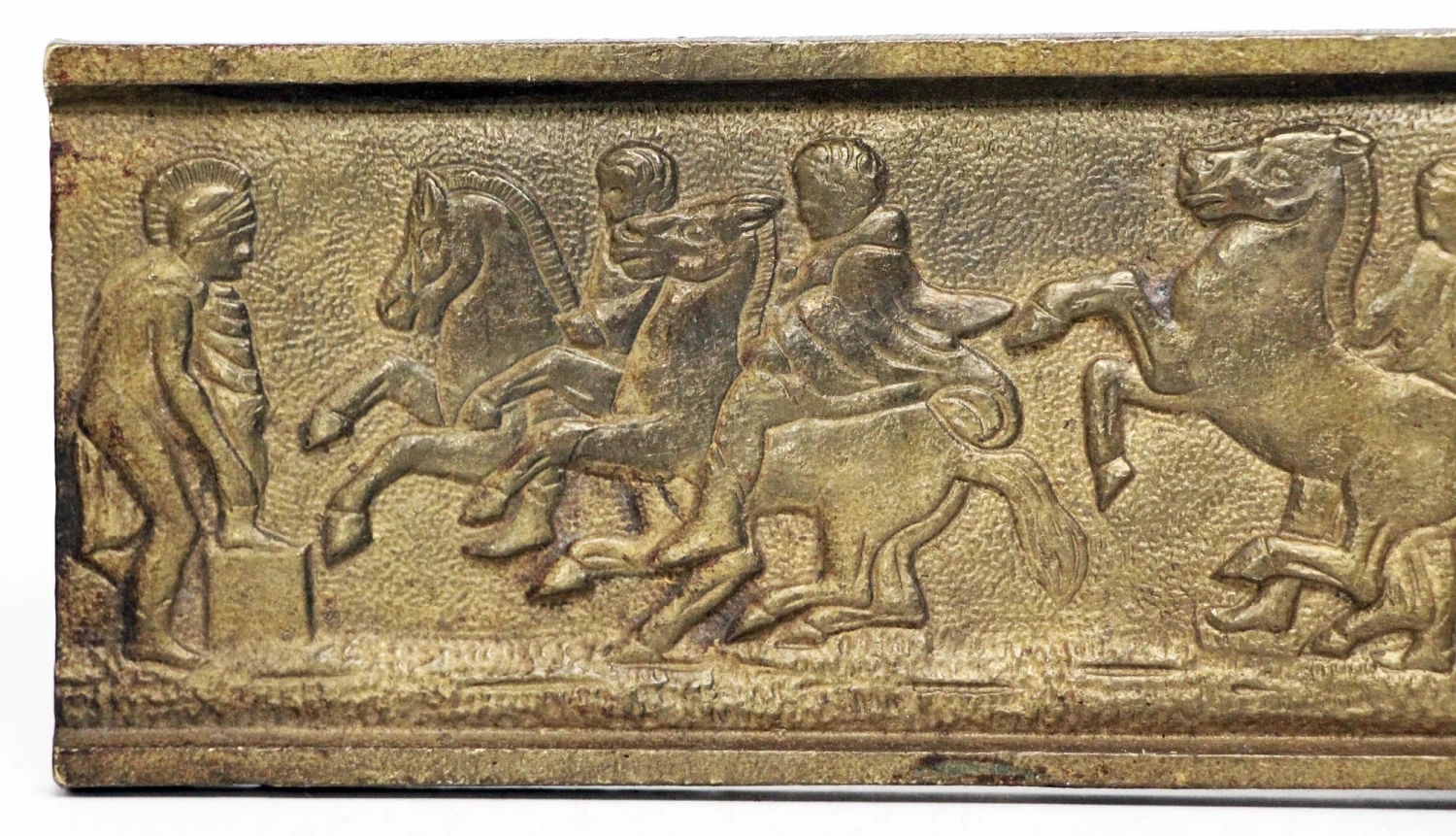 Greek Or Roman Decorative Brass Mural 4 Greek Or Roman Decorative Brass Mural - Image 2