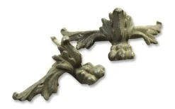 Pair Of Furniture Cast Iron Applique Feet With Wings