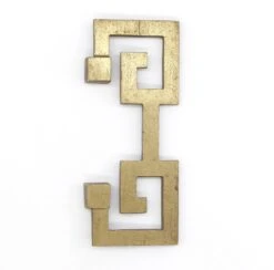 Vintage One Sided Bronze Greek Key Applique 7 Vintage One Sided Bronze Greek Key Applique -OGT Sale Store applique q285406