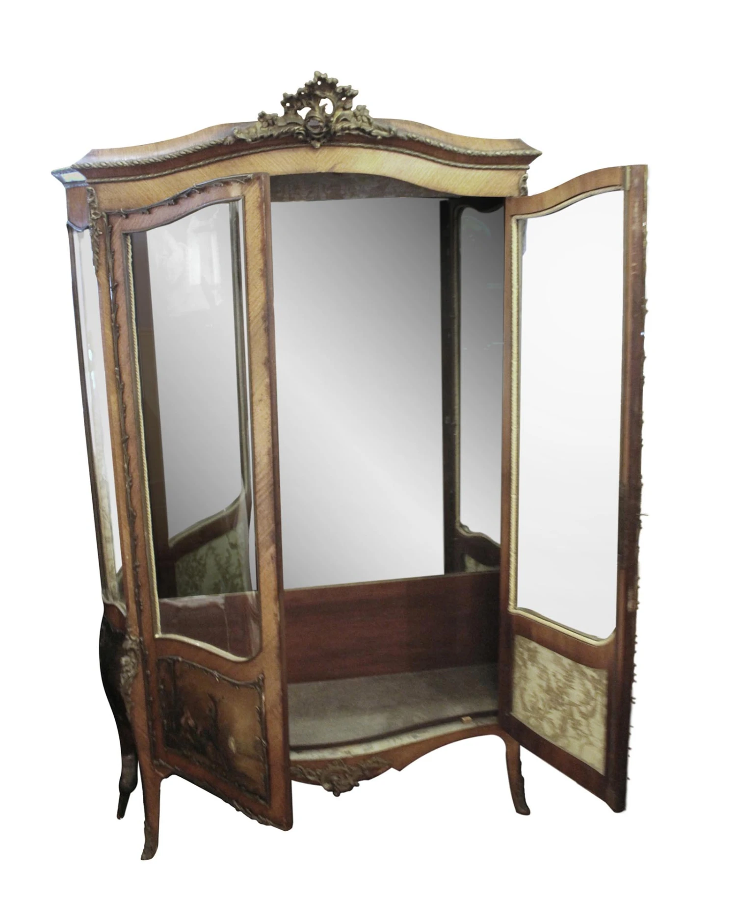 Vernis Martin French Double Door Vitrine 4 Vernis Martin French Double Door Vitrine - Image 2