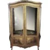 Vernis Martin French Double Door Vitrine 1 Vernis Martin French Double Door Vitrine -OGT Sale Store armoires vitrines vernis martin french double door vitrine m216267