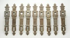 Antique French Bronze 9.5 In. Back Plate With Keyhole -OGT Sale Store back plates 16bel7004