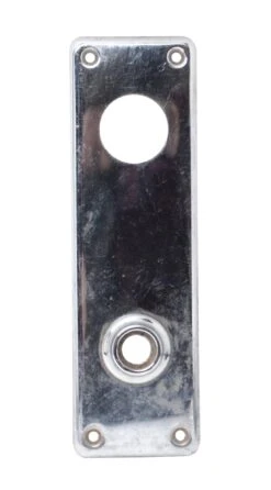 7.5 In. Chrome Vintage Classic Door Back Plate