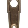 8.625 In. Brass Art Deco Back Plate With Cylinder Lock Insert -OGT Sale Store back plates 8625 in brass art deco back plate with cylinder lock insert p250543