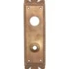 Antique 11.25 In. Sargent Greek Copper Finish Back Plate -OGT Sale Store back plates antique 1125 in sargent greek copper finish back plate k196992