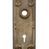 Antique 8.75 In. Pressed Steel Victorian Door Back Plate -OGT Sale Store back plates antique 875 in pressed steel victorian door back plate q279211