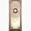 Antique 9 In. Brass Russell & Erwin Empire Passage Door Back Plate 1 Antique 9 In. Brass Russell & Erwin Empire Passage Door Back Plate -OGT Sale Store back plates antique 9 in brass russell erwin empire passage door back plate q287969
